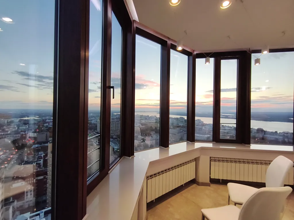 Квартира Апартаменты Квартиркаплаза открытый панорамный вид на Волгу и город — аренда посуточно в Самара