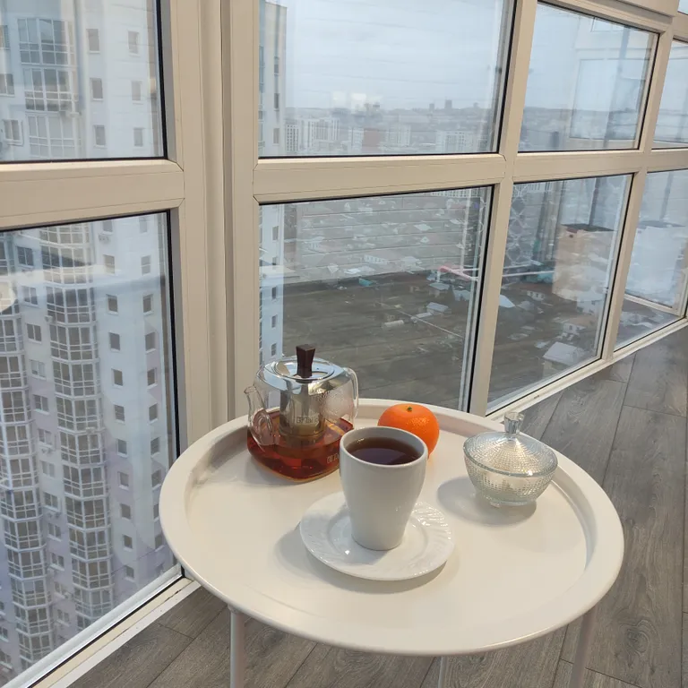 Шикарная студия с панорамным видом