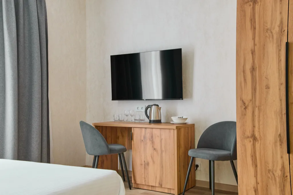 Двухместный апартамент стандарт с мини-кухней и балконом