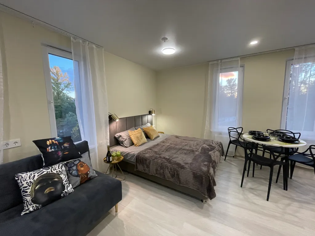 Квартира Квартира Просторный апартамент увеличенной площади зум отель черная речка — Санкт-Петербург