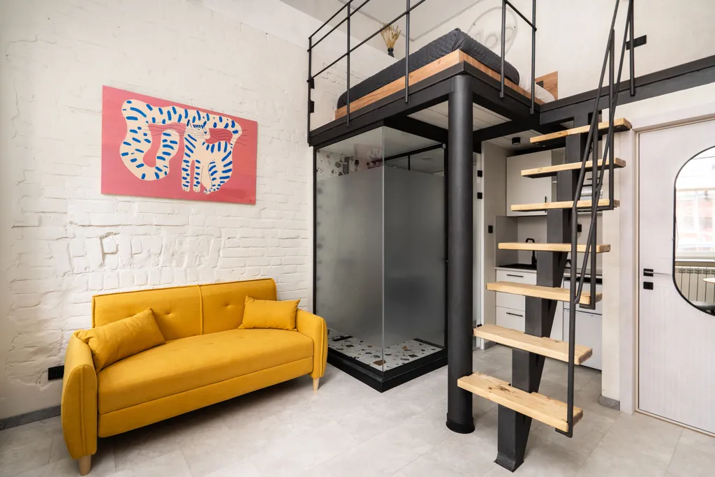Квартира Квартира Двухэтажный UrbanLoft рядом с Кремлём — Нижний Новгород