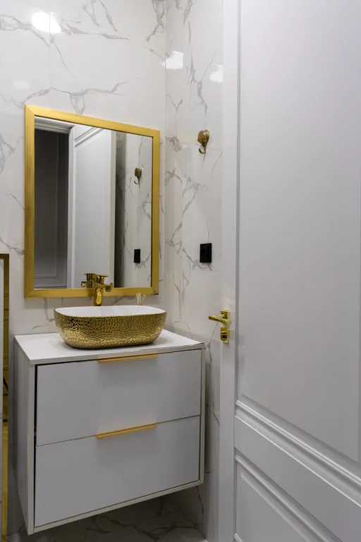 Респектабельная квартира в неоклассическом стиле в ЖК Казахстан