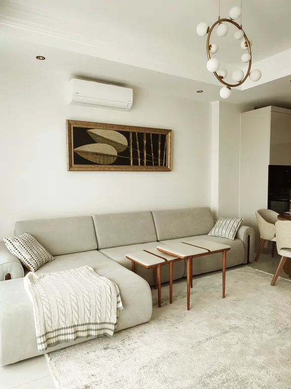 Просторная квартира 1+1 со всем необходимым в комплексе Azura world