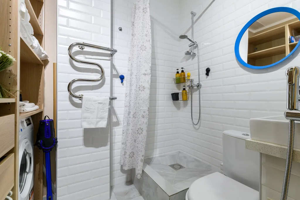 Студия с видом на сосны в Зеленогорске, закрытая территория