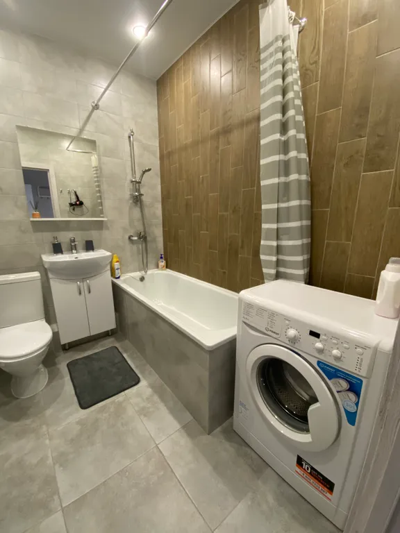 Уютная студия с видом на город