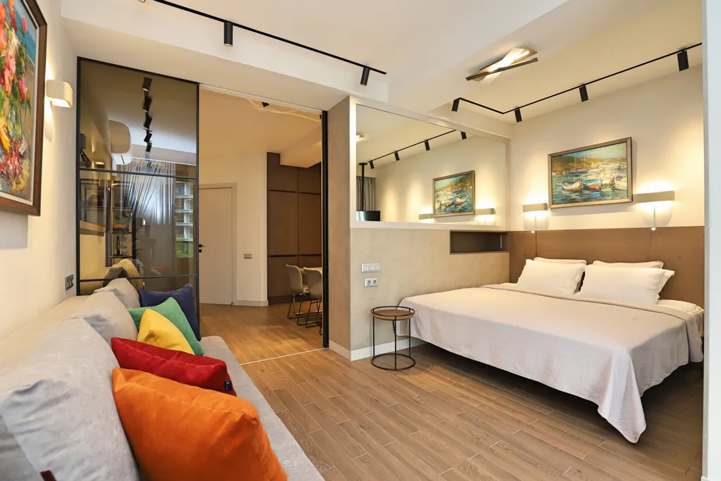 Апартаменты с дизайнерским ремонтом в жк Зазеркалье