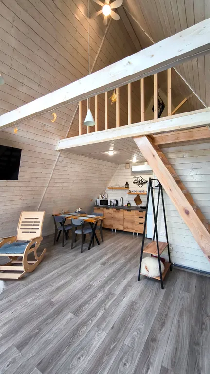 Дом в стиле Афрейм Дача у Горы