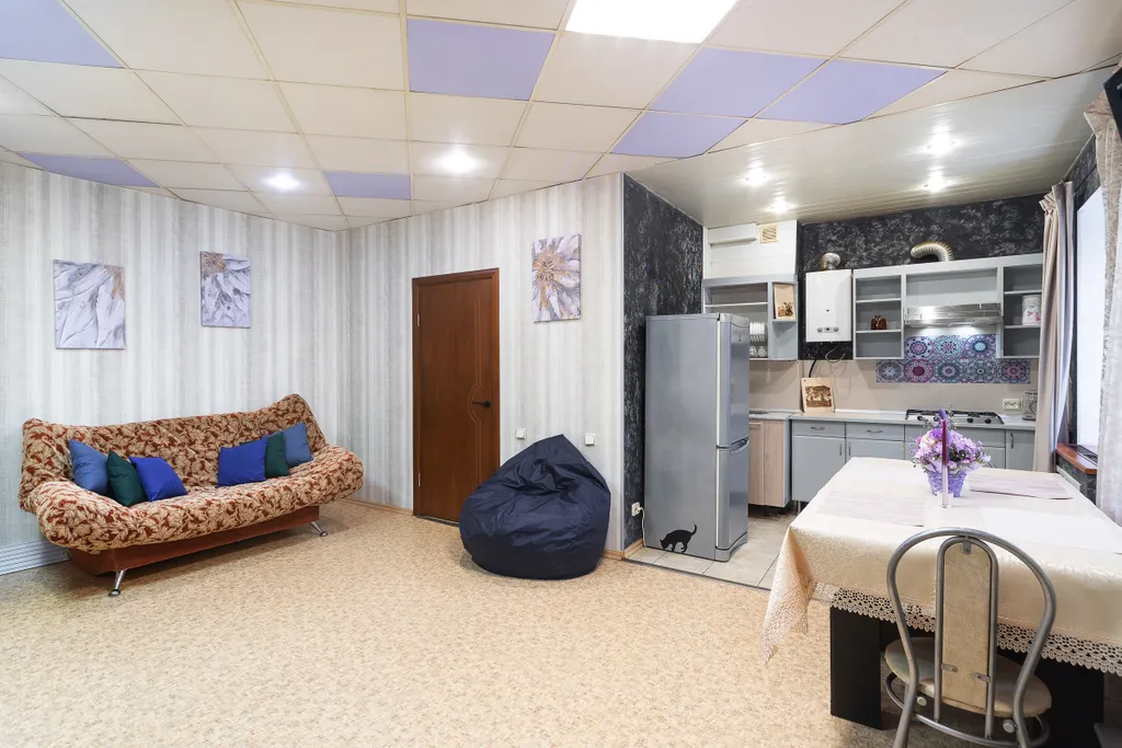 Квартира Квартира Просторная студия возле набережной Обводного канала — Санкт-Петербург