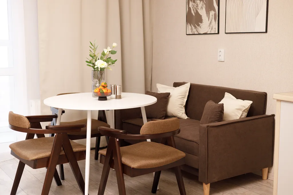 Стильная двухкомнатная квартира в новостройке