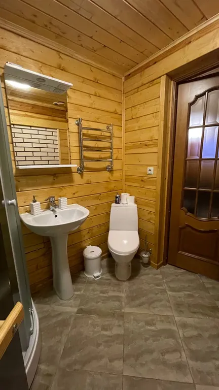 Новый уютный коттедж с баней на дровах