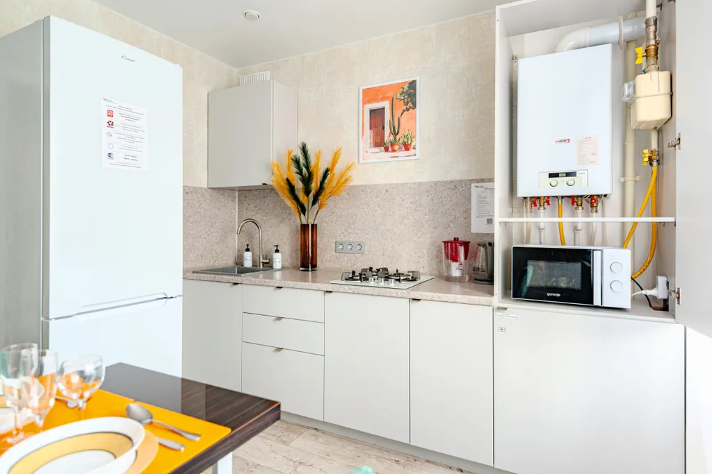 У залива в престижном микрорайоне, кондиционер, с гостиничным сервисом