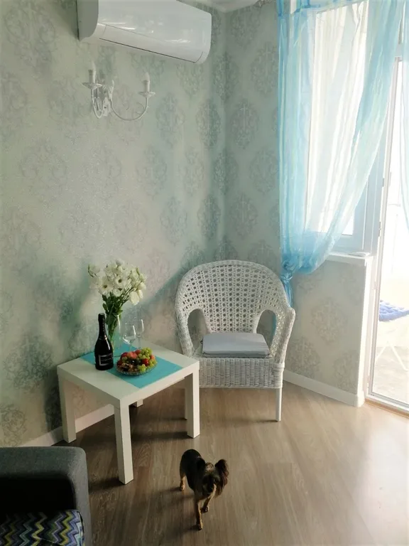 Студия на первой линии с видом на море