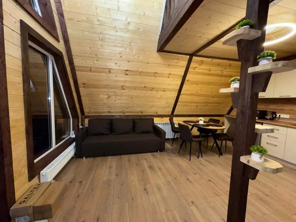 Уютный А-фрейм вдали от городской суеты