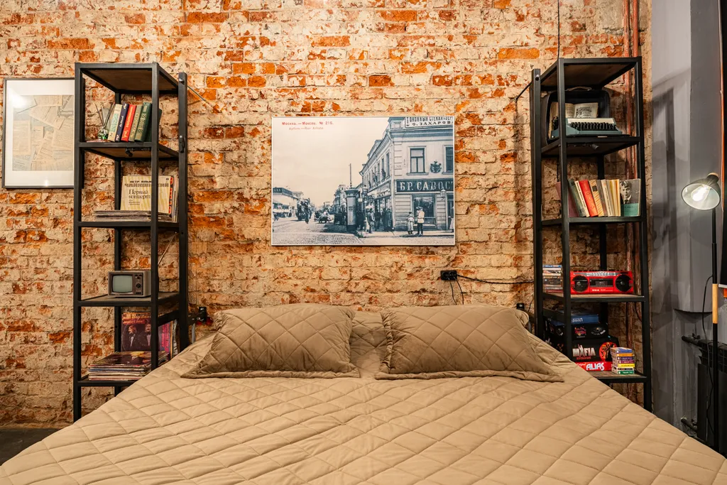 Квартира Квартира Стильный Лофт в Арбатском переулке — Москва