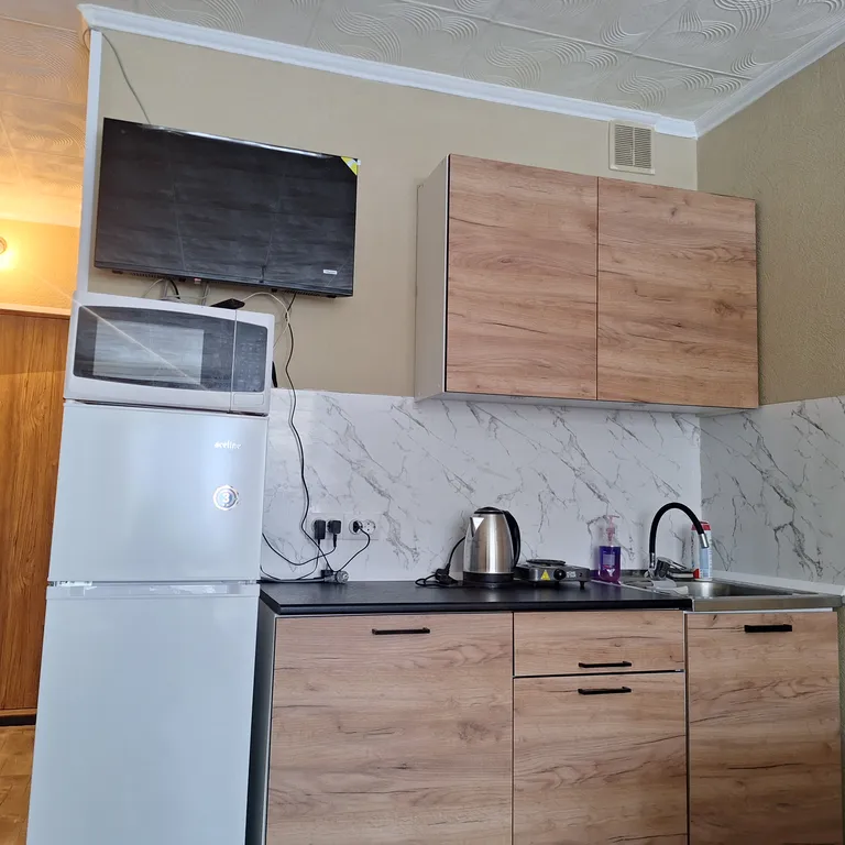 Уютная 1 комнатная квартира в хороший район города 5 спальных места