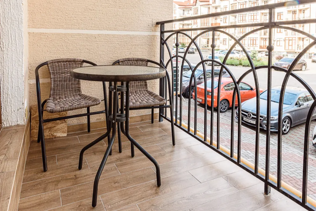 Квартира Квартира Студия с балконом и видом на море в ЖК Черноморский-2 — Геленджик