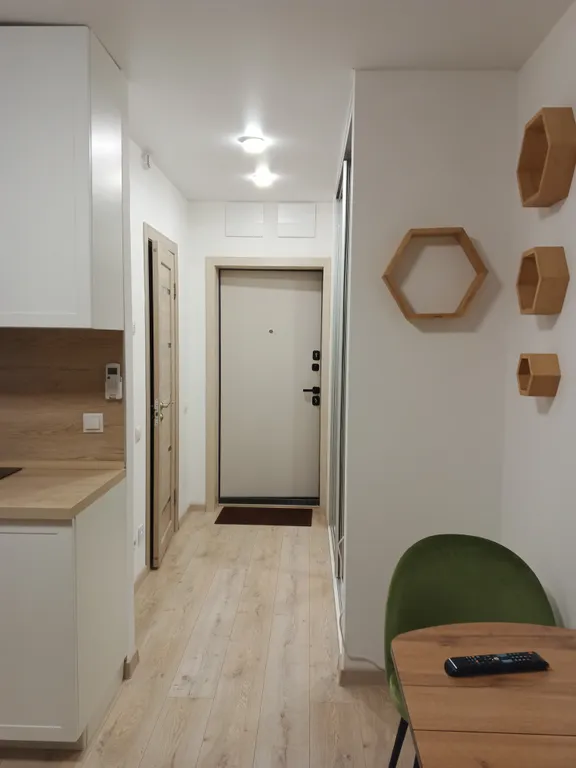 Уютная студия с комфортной кроватью