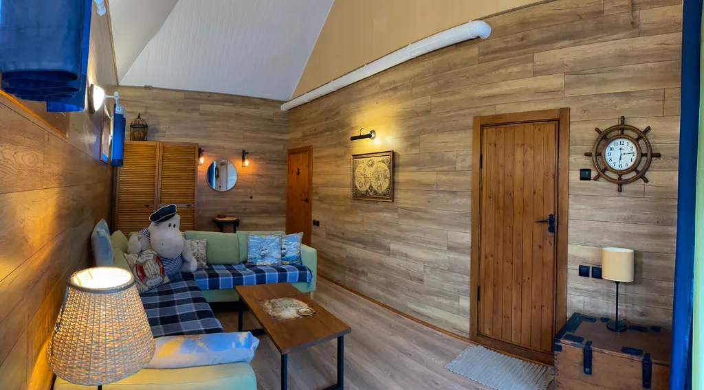 Коттедж Дом на берегу залива с баней и камином — Ключевое