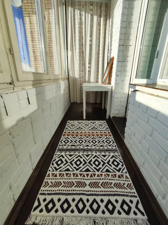 Оригинальная 1-комнатная квартира с застекленной лоджией