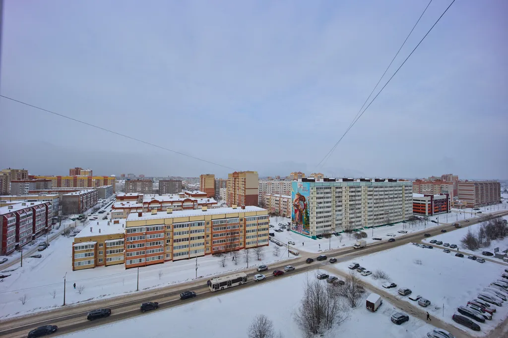 Гостеприимный двенадцатый: закат с высоты.