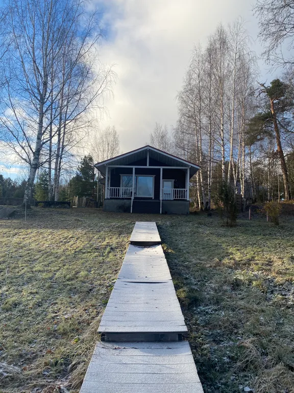 Коттедж в Карелии с сауной и видом на озеро