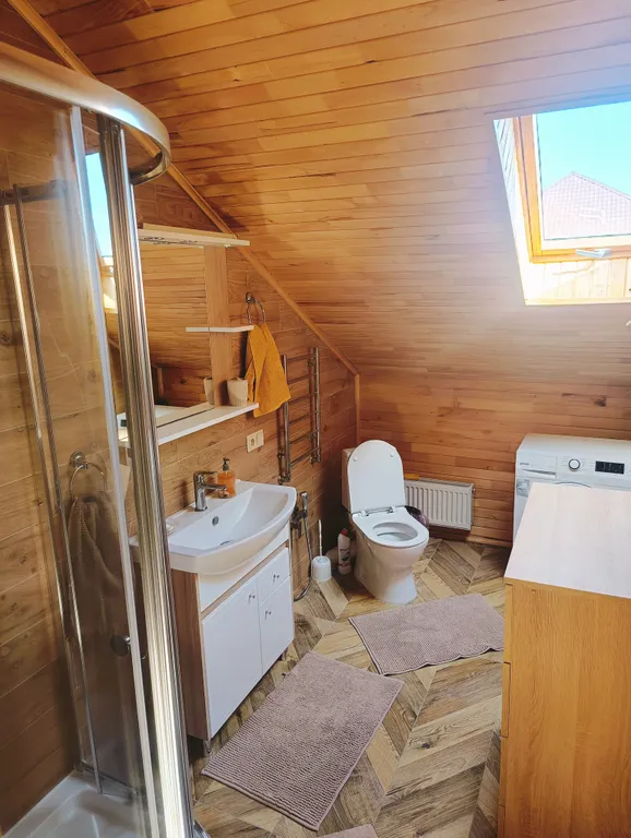 Уютный теплый дом с баней