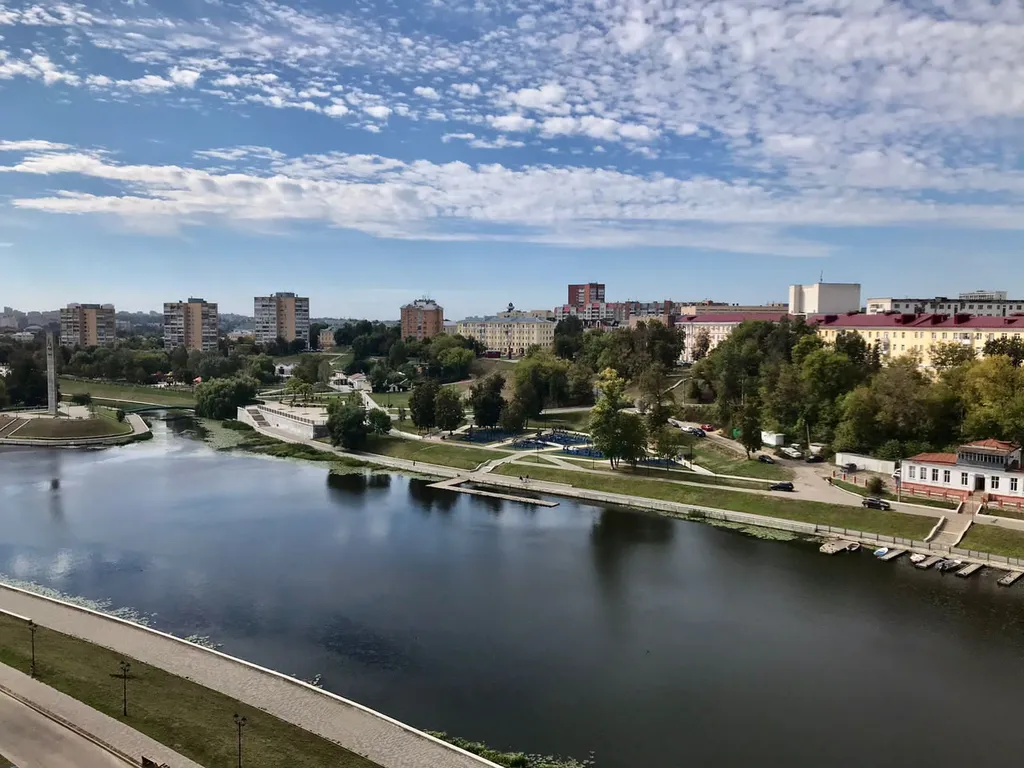 Апартаменты на набережной с прекрасным видом на город