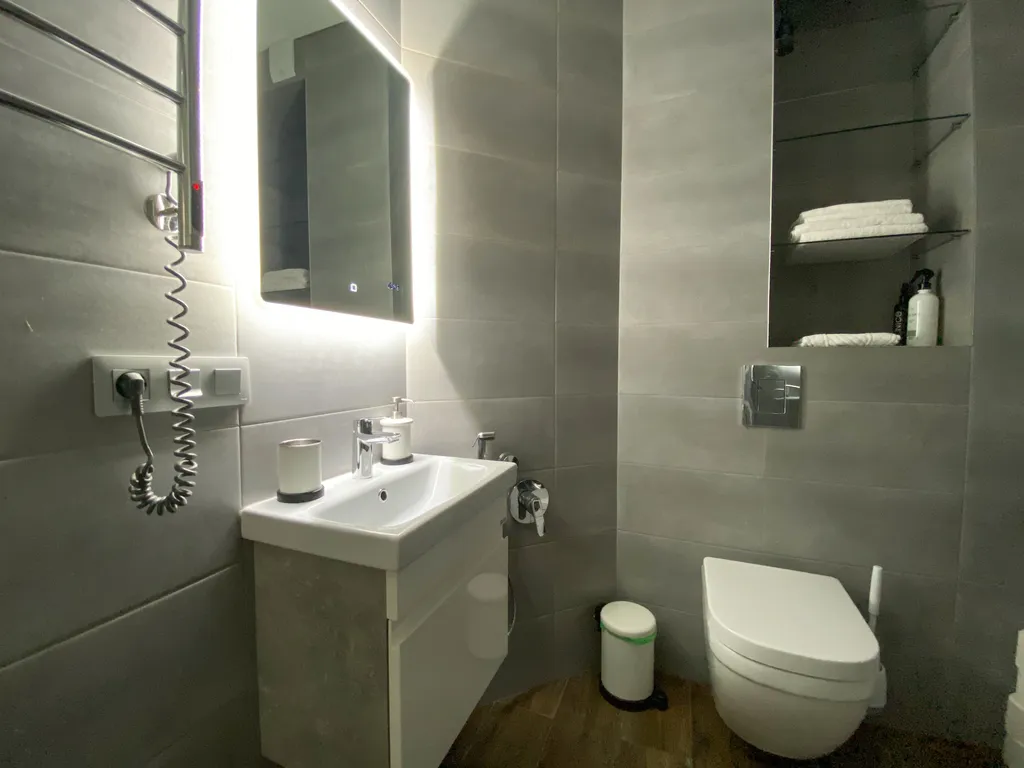 Апартаменты с террасой с видом на горные вершины