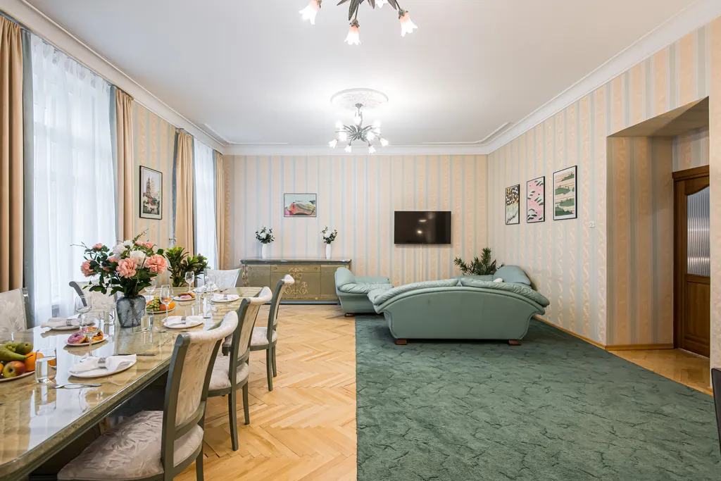 Квартира Квартира Просторная трешка на Арбате — Москва