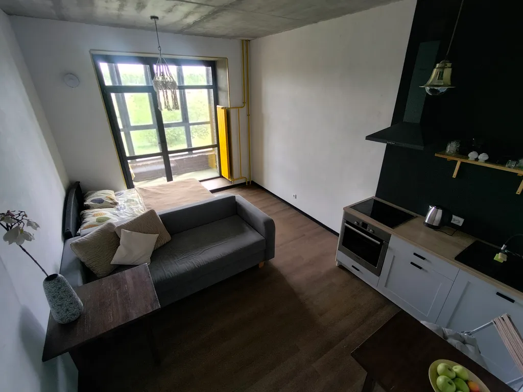 Квартира Дизайнерская видовая лофт-студия в самом красивом микрорайоне — аренда посуточно в Томск