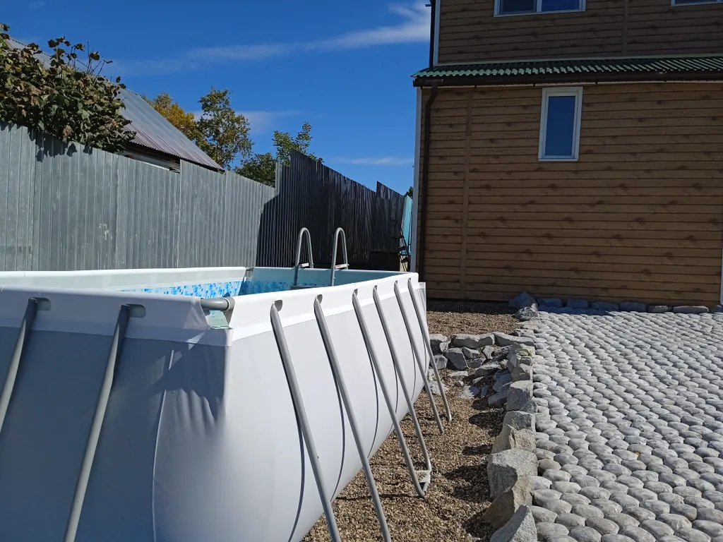 Дом с баней на дровах