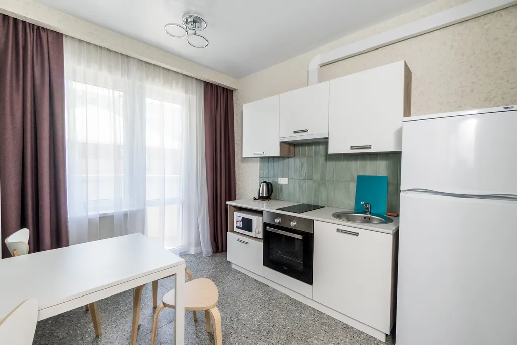 Однокомнатные апартаменты с балконом