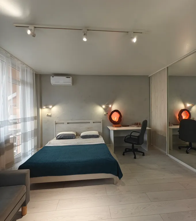 Квартира-студия с красивым видом