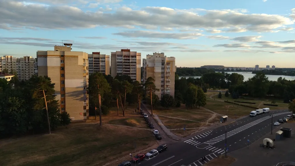 Квартира с видом на озеро