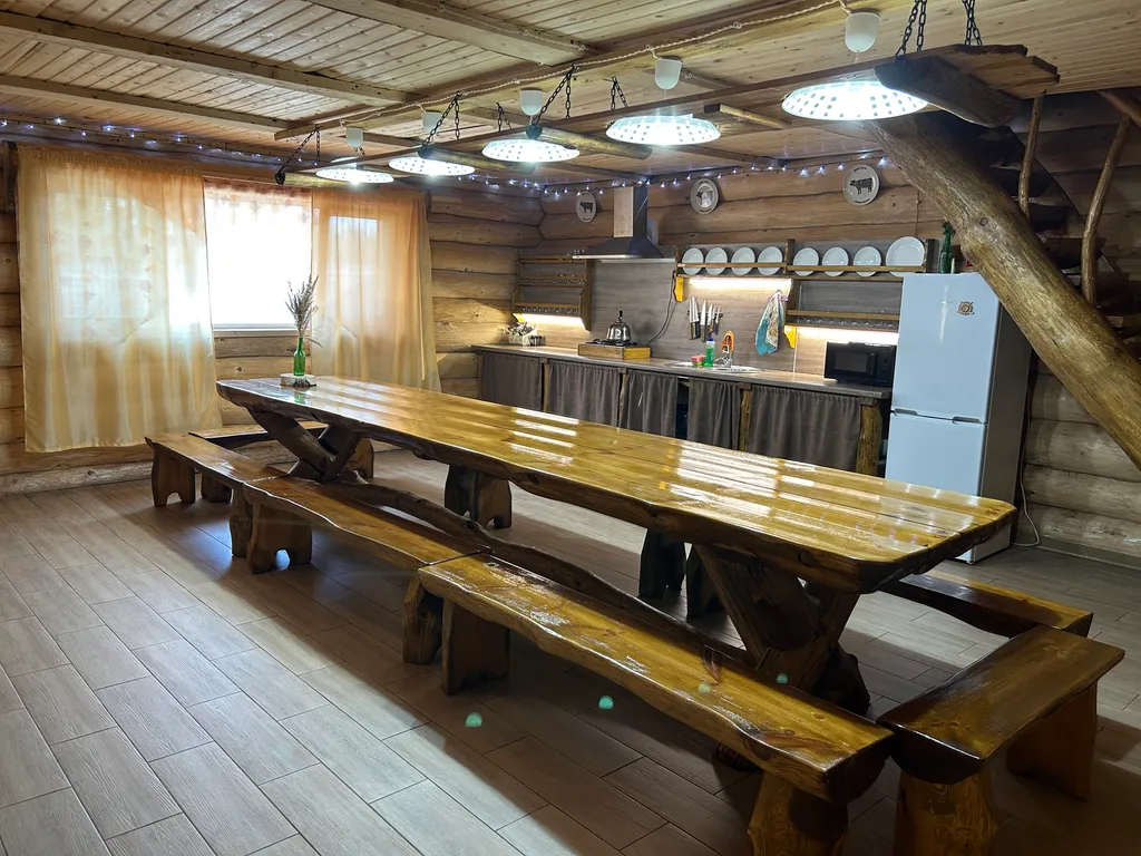 База отдыха 170m2 — чан, кухня, танцпол