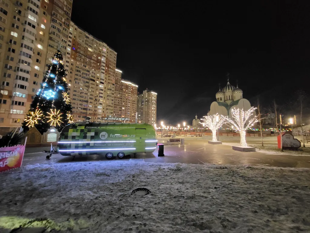 Лофт около Крокуса с видом на Москву
