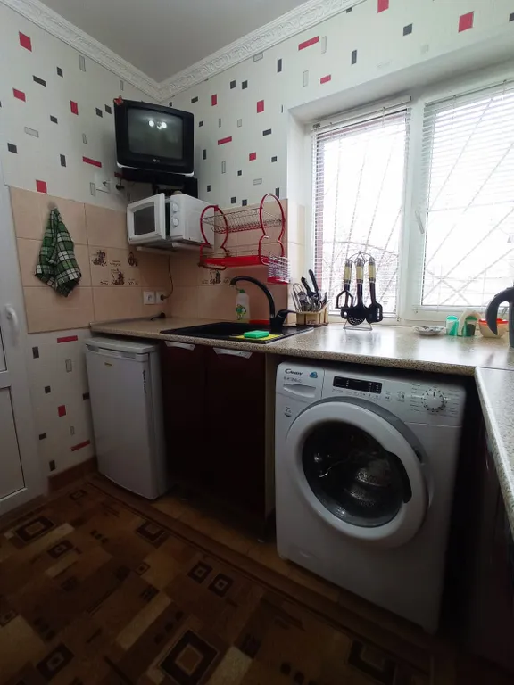 Уютная квартира с большим балконом