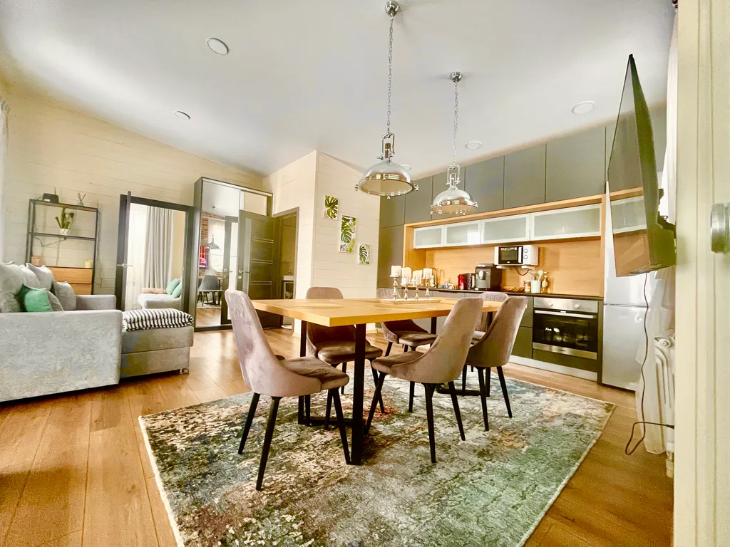 Бунгало Эко Premium из дерева с бассейном