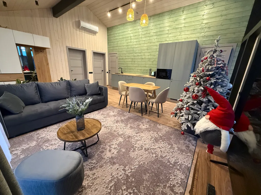 Загородный дом с баней, чаном и беседкой Kislorod O2