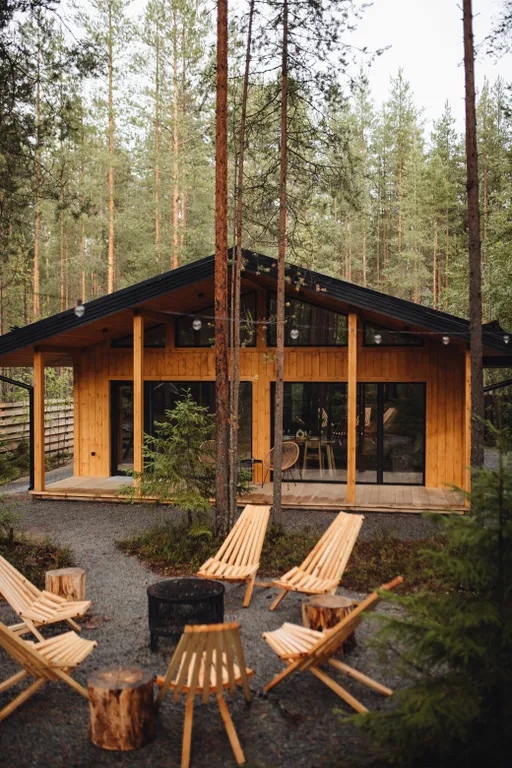 Гостевой дом с видом на лес