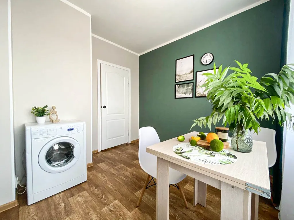 Квартира комфорт-класса Зелёный сканди