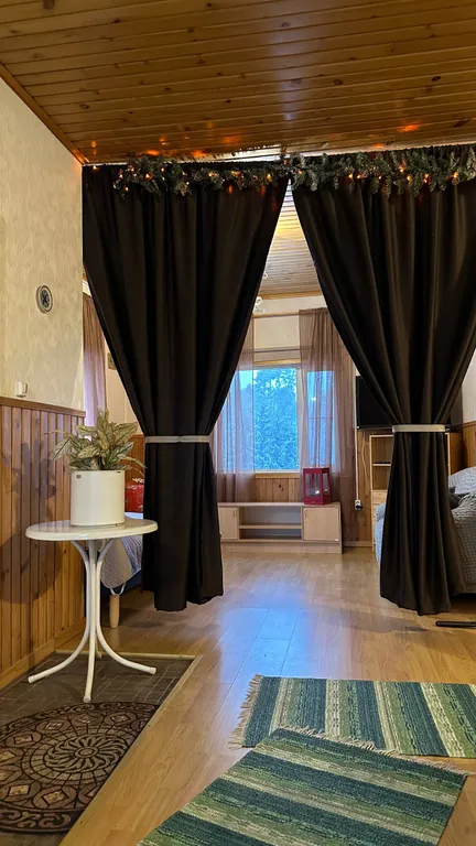 Дом c финской дровяной сауной и отдельной баней в Карелии