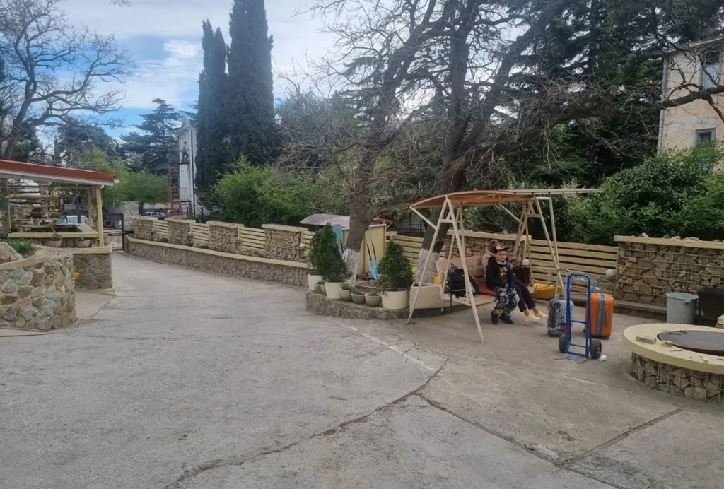 Апартаменты с кухней и панорамный видом на море и гору Ай-Петри