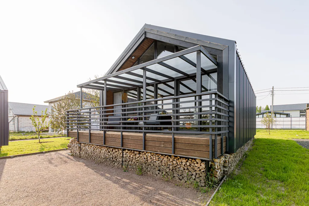 Коттедж Уютный современный дом с сауной — Иннолово