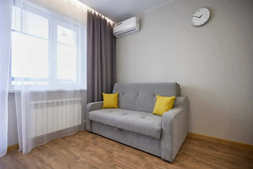 Евродвушка на высоком этаже с красивым видом