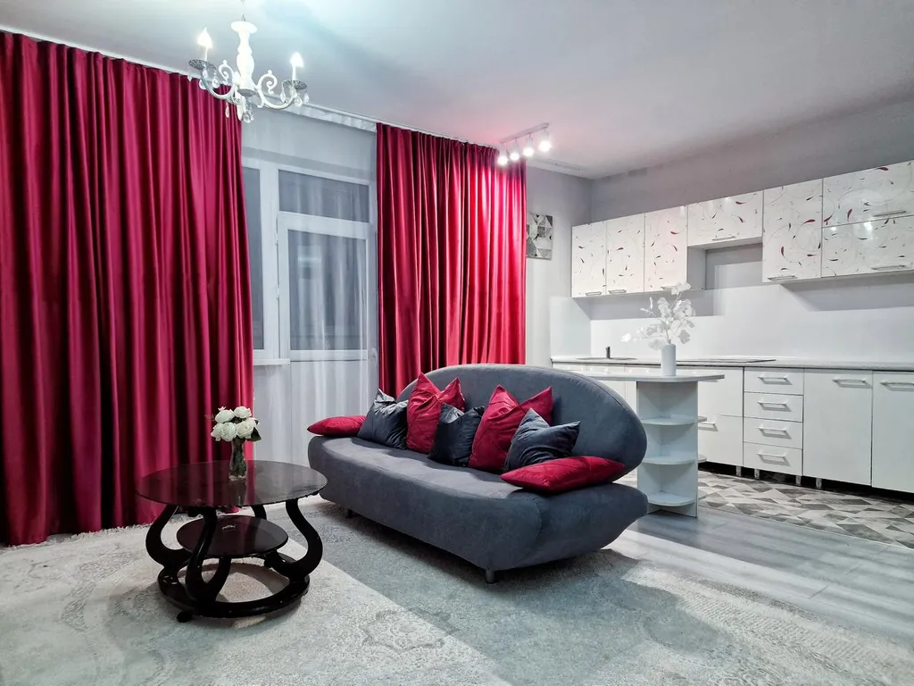 Квартира Апартаменты с видом на горы — аренда посуточно в Алматы