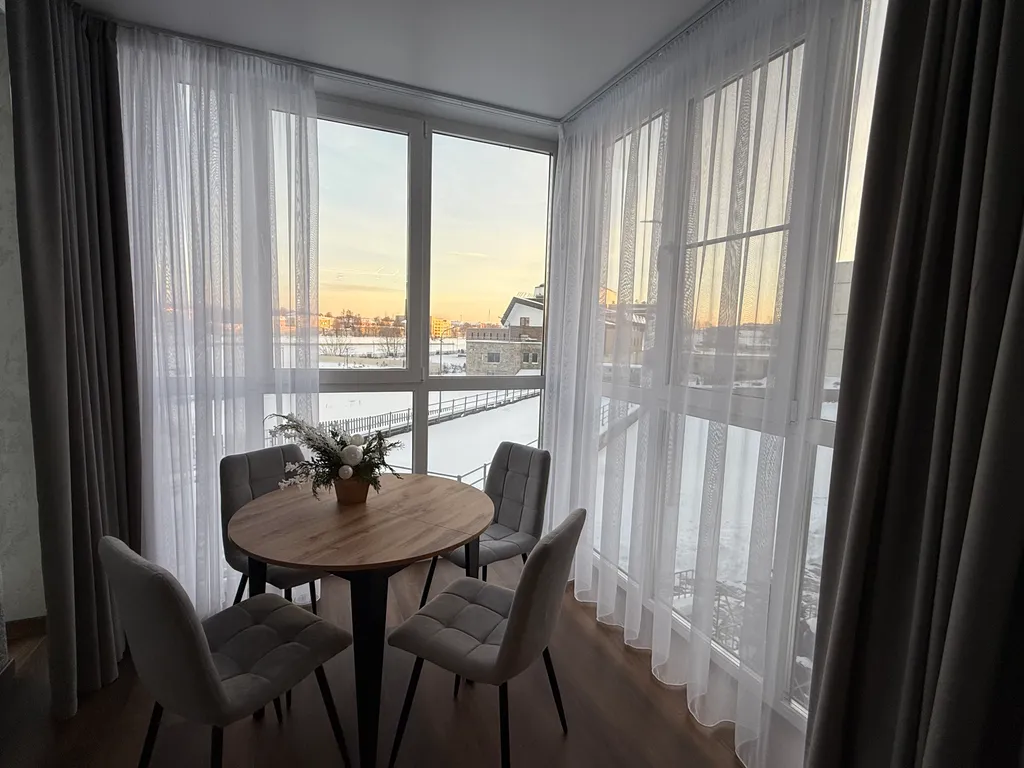 Просторная квартира с видом на великую