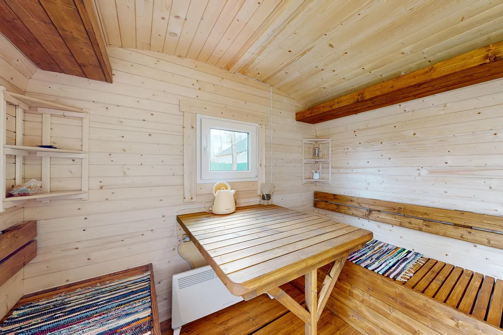 Дом с баней и чаном на участке 10 соток, Green island house