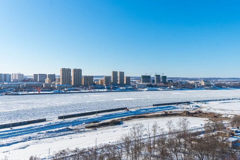 1-комнатная квартира с видом на китай Заселение до 23-00ч