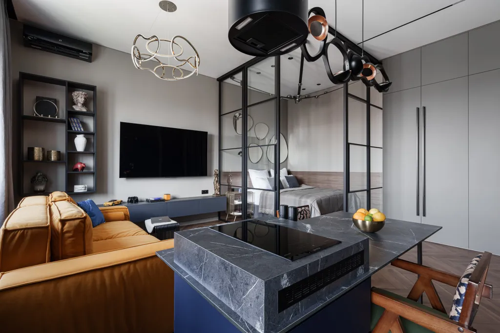 Роскошный дизайнерский Пентхаус с панорамным видом - центр Взлетки